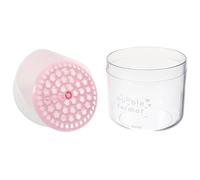 NUOBESTY Schiumogeno per Viso Trasparente Rosa, Detergente Manuale Portatile in Plastica, Produttore di Schiuma Ricca per Pulizia Profonda, per Viaggi All'aperto