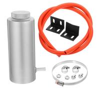 NUOBESTY Serbatoio del Liquido di Raffreddamento per Auto in Alluminio 800 Ml Serbatoio di Espansione Radiatore Accessorio Auto Tappo Ermetico per Guida a Lunga Distanza