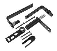 NUOBESTY Set 1 Cerniere a Chiusura Automatica in Acciaio Inox 304 per Porte a Battente Bar e Saloni Cerniere Pivot Doppio Senso Apertura Interna ed Esterna Ferramenta per Porte