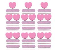 NUOBESTY Set 20 Pezzi Strumenti per Manicure Art Lima Bastoncini e Blocchi Buffer per Unghie Kit Portatile Multifunzionale Adatto a Uso Professionale e Domestico