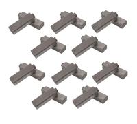 NUOBESTY Set 30 Pezzi Spazzole Di Carbone Per Motori Asciugacapelli, Accessori Compatibili Per Motori Elettrici Soffiatore, Ricambio Professionale Per Saloni e Barbieri