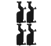 NUOBESTY Set 4 Pezzi Pezzi di Ricambio per Forni a Microonde Leva Interruttore di Interblocco e Staffa Porta, Sostituzione Pulsante Apertura per Cucina Domestica e Ufficio, Installazione