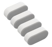 NUOBESTY Set 4pezzi Paracolpi per Copriwater in Plastico, Facile Installazione, Cuscinetti Ammortizzanti per Sedile Water e Ricambi per Bagno