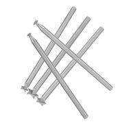 NUOBESTY Set 5 Punte Per Incisione Legno e Intaglio, Testina Di Taglio Per Incisione Elettrica, Accessori Per Intagliare Radici, Scalpelli Per Falegnameria, Strumenti Per Artigianato e Modellismo