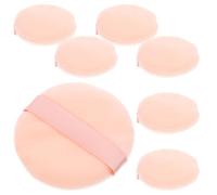 NUOBESTY Set 7 Pezzi di Spugnette per Make-up Doppio Uso, Non in Lattice Idrofilo, Doppia Superficie per Polvere e Fondotinta, Morbide e Facili da Pulire