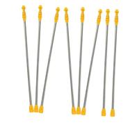 NUOBESTY Set 8 Pezzi Asta Estensibile in Acciaio Resistente per Spruzzatore da Giardino Tubo a Spruzzo Professionale Regolabile per Uso Agricolo e Coltivazioni Ricambio Duraturo per