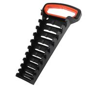 NUOBESTY Set di chiavi a cricchetto metrico utensili chiave organizzatore rastrelliera porta chiavi organizer per la conservazione delle chiavi pp Black