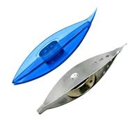 NUOBESTY Set di Navetta Ergonomica per Chiacchierino - 2 Pezzi per Lavori A Maglia E Tessitura - Maglia E Uncinetto