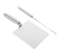 NUOBESTY Set Utensili per Gnocchi in Acciaio Inox 304 Stecca e Tagliere per Gnocchi, Strumenti per Preparazione Pasta Fatta in Casa, Accessori Cucina per Uso Domestico e Ristoranti