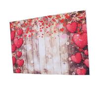 NUOBESTY Sfondo Fotografico In Tessuto Decorazione Floreale Romantico San Sfondi A Forma Di Cuore Sfondo A Forma Di Cuore Sfondo Floreale Sfondo A Parete Con Fiori Sfondo