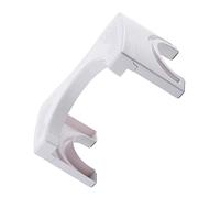 NUOBESTY Sgabello Per Wc Sgabello in Plastica Per Bagno Per Wc Design Salvaspazio e Facile Da Riporre