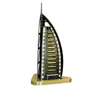 NUOBESTY Souvenir Hotel Sailboat Retro in Lega di Zinco per Decor | Miniatura Creativa da Scrivania, per Casa e Ufficio, Regalo Ricordo da Collezione