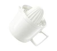 NUOBESTY Spremiagrumi Manuale in Ceramica con Contenitore Integrato Facile da Usare e Smontare per Agrumi e Arance Estrattore di Succo Veloce e Sicuro per Uso Domestico