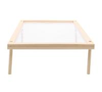 NUOBESTY Stendino per Spaghetti in Legno Supporto Asciugatura Pasta e Verdure Rack Compatto e Leggero per Cucina Interna ed Esterna Struttura Semplice e Igienica Design Naturale Facile da