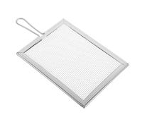 NUOBESTY Strumenti di Ceramica Raschietto per Scolpire L'argilla Strumento per Tagliare La Ceramica Setaccio di Argilla Strumenti di Lavoro di Argilla Colino a Maglia Fine Metallo Silver