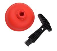 NUOBESTY Sturalavandini da Cucina in TPR Rosso Stantuffo Manuale per Pulizia Scarichi Bagno e Lavandino Pulitore per Fognature Resistente e Riutilizzabile per Uso Domestico Ufficio e