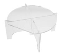 NUOBESTY Supporto Acrilico Trasparente per Dispenser di Bevande Base Stabile e Facile da Pulire per Bar Eventi e Tavoli Buffet Porta Dispenser Mason Jar e Stand Dessert dal Design