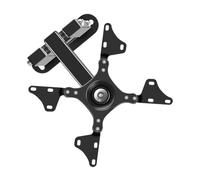 NUOBESTY Supporto da Parete per TV Staffa di Montaggio Parete Supporto Retrattile e Girevole per TV e Monitor di Grandi Dimensioni Struttura Facile Installazione Soluzione Salvaspazio