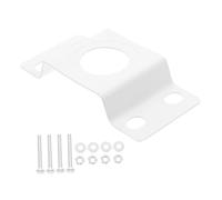 NUOBESTY Supporto Montaggio Pannello Fotovoltaico in Ferro Resistente per Lampioni Esterni Kit di Fissaggio con Elementi di Fissaggio per Lampade Stradali a Energia Rinnovabile Compatibile