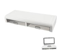 NUOBESTY Supporto per Monitor Cassetto Base per Computer da Tavolo Ripiano per Monitor Riutilizzabile e Elevatore per Display
