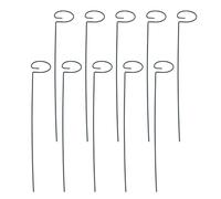 NUOBESTY Supporto per Piante Rampicanti in Metallo 20 Pollici Set da 10 Pezzi Struttura per Arrampicata Portafiori Resistente e Riutilizzabile per Giardinaggio e Coltivazione Ortaggi