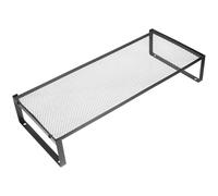 NUOBESTY Supporto Scrivania Monitor in Ferro Resistente Alza Laptop Ergonomico e Compatto Organizer da Tavolo Portatile per Ufficio e Casa Base Staccabile per Migliorare Postura e