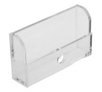 NUOBESTY Supporto Trasparente per Telecomando in Acrilico da Muro, Porta Telecomandi Moderno per Organizzazione Facile in Casa e Garage, Dimensioni Compatte 9x5 Cm