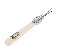 NUOBESTY Tagliafili per Cucito in Plastico e Metallo Beige, Strumento Versatile e Resistente per Lavoro a Maglia e Ricamo, per Rimuovere Cuciture e Fili