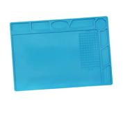 NUOBESTY Tappetino in Silicone Per Isolamento Termico Riparazione Di Strumenti Per Stazione Di Saldatura Piattaforma Di Manutenzione Per Computer e Heat Phone