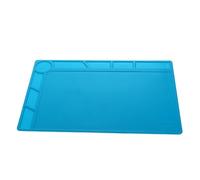NUOBESTY Tappetino Saldatura Silicone Termoisolante Antistatico per Riparazioni Elettroniche e Saldature per e Stazioni Lavoro