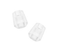 NUOBESTY Tappi per Orecchie in Silicone Trasparente per Stetoscopio Accessori di Ricambio per Auricolari Medici 1 Paio Sostitutivi per Uso Professionale e Quotidiano