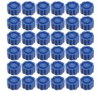 NUOBESTY Tappo Luer Lock in Plastica Resistente per Ago di Erogazione Piccolo, Kit da 50 Pezzi Design Anti-intasamento, Compatibile per Applicazioni Industriali e Laboratori Professionali