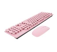 NUOBESTY Tastiera e Mouse Ricaricabili Con Retroilluminazione Rgb Silenzioso Per Casa