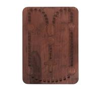 NUOBESTY Tavola del rosario in legno per l'educazione cattolica: giocattolo per la formazione spirituale, strumento per la pratica della preghiera - Tavole di apprendimento della fede per