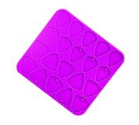 NUOBESTY Thickness Guitar Picks Resin Mold Epoxy Casting Molds for Guitar Accessories Mirror Finish Non-stick Compatible with Various Resins