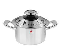 NUOBESTY Timer da Cucina Meccanico a Forma di Pentola Timer Meccanico per Cottura e Bollitura Strumento di Promemoria Semplice e Pratico per Uso Domestico e Gestione Tempi Cucina
