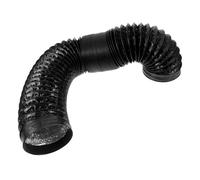 NUOBESTY Tubo in Lamina Di Alluminio Condotto D'aria Condotto Dell'essiccatore Tubo Di Sfiato Dell'asciugatrice Tubo Dell'asciugatrice Black Foglio Di Alluminio