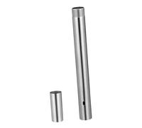 NUOBESTY Tubo Porta Certificati in Acciaio Resistente 30 Cm Custodia Protettiva Per Certificato Di Nascita Tubo Per Diplomi e Documenti Da Viaggio Organizer Documenti Per Ufficio e Studio