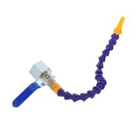 NUOBESTY Ugello in Acciaio Inossidabile e Plastico per Soffio Aria Macchina Utensile con Base Magnetica Distribuzione Aria Migliorata e Adattabilità Multi-angolo per Banco da Taglio