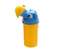 NUOBESTY Urinale Portatile Per Ragazzo Ragazza Con Design Cartone Bottiglia Per Toilette Emergenza Leggera e Compatta Per Viaggi Auto e Campeggio Colore Blu Per Maschietti