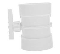 NUOBESTY Valvola Serranda Manuale Per Aria Per Controllo Flusso Blocco Vento e Ventilazione Efficiente in Sistemi Hvac e Cappe Cucina