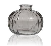NUOBESTY Vaso Decorativo in Vetro a Forma di Zucca Semplice e Raffinato per Composizioni Floreali e Piante da Interno Moderno Chic per Soggiorno