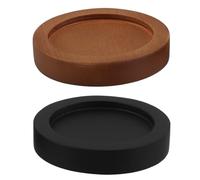 NUOBESTY Vassoio per macina sale e pepe da 2 pezzi: vassoio porta macina - piatto porta sottobicchiere tradizionale per pepe - piatto da portata decorativo per la cucina