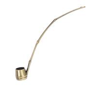NUOBESTY Water Ladle for Calligraphy Alloy Finish Traditional Brush Washer And Ink Stone Scoop Durable Multi Functional Chinese Art Tool for Painting And Writing
