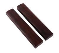 NUOBESTY Wooden Chinese Calligraphy Paperweight Wood Block Heavy Desk Accessory for Brush Pen Holder And Home Decoration