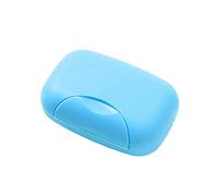 nuodwell - Portasaponetta realizzato a mano, impermeabile e antigoccia, scatola per sapone sigillata e portatile, per casa e viaggi (Blue)
