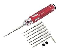 Nuofany Prime Model Scriber Gundam Resina Intagliato Scriba Line Hobby Strumento di Taglio Scalpello 7 Lame 0.1/0.2/0.4/0.6/0.8/1.0/2.0mm