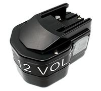 NUOGELIYA Batteria di ricambio NI-MH da 12 V, 3500 mAh, per AEG 4932353639 B12 BF12 BS12X BX12 BXL12 BXS12 P12P P12T S12P SB2E12 SB2E12T BAS12T MXM12 YTB000001 493 23535 20