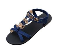 Nuoke sandali donna estive eleganti,sandals & slides,Women's Round Head Thick Bottom Hollow Out Wear Clip Toe Thick Bottom Slope Heel Slippers Pantofole Ragazza Invernali (Navy, 41)