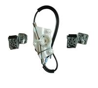 NUOSDEX Alzacristallo Elettrico Compatibile Con Per Jetta 1999 2000 2001 2002 2003 2004 2005 Kit Di Riparazione Del Regolatore Del Finestrino Anteriore Sinistro Destro 1JM898461 1JM898462(Front Left)